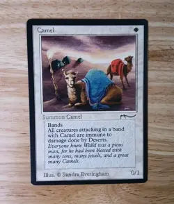 MTG Arabian Nights Camel (light) NM - Image 1