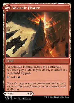 Sundering Eruption Dual Face #248 (NM) - MTG - Modern Horizons 3 Magic - Image 2