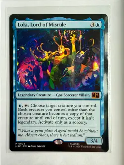 Loki, Lord of Misrule - Mythic MSC Marvel MTG - Pack Fresh NM/M - Image 1