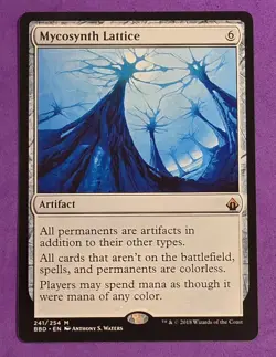MTG Magic The Gathering - Mycosynth Lattice - Battlebond LP (Lightly Played) - Image 1