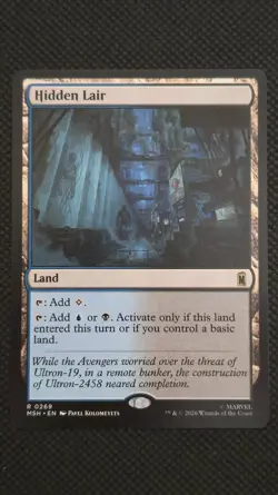 Hidden Lair RARE 269 Marvel Super Heroes Magic: The Gathering - Image 1