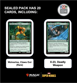 Magic: The Gathering Marvel Super Heroes Jumpstart Booster - Uncanny - Image 3