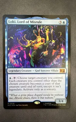 Loki, Lord of Misrule Commander: Marvel Super Heroes Foil - Image 1