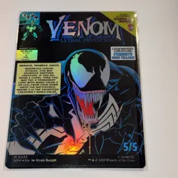 Venom Lethal Protector Eddie Brock FOIL NM MTG Spider-Man 0233 - Image 4