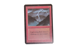 MTG Lightning Bolt Alpha Edition Common MAGIC: THE GATHERING lb2 - Image 1