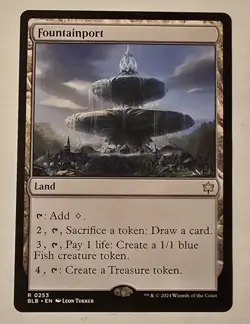 MTG Fountainport Bloomburrow Regular NM - Image 2