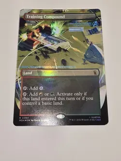 Training Compound (Borderless) Marvel Super Heroes Foil - Image 1