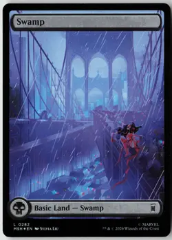 Swamp (282) - Foil - Marvel Super Heroes (MSH) - NM - Image 1