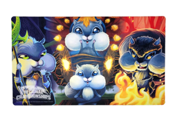MTG StarCity Games Squirrel College Regional Championship 14" X 24" CCG Playmat - Image 1