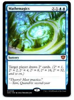 Mathemagics 58 Mythic Secrets of Strixhaven Magic: The Gathering Near Mint - Image 1