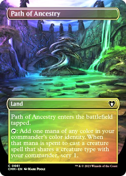 MTG - Path of Ancestry - Foil - Commander Masters - Magic the Gathering - Image 1