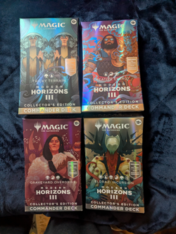 MTG - Modern Horizons 3 - Collector Edition Commander Deck - Set of 4 - SEALED - Image 2