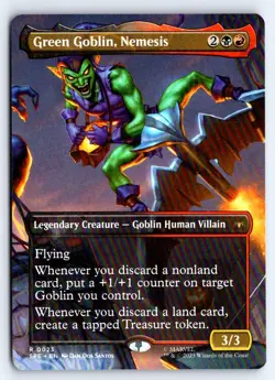 Green Goblin, Nemesis (Borderless) 23 Spider-Man: Eternal-Legal Magic NM - Image 1