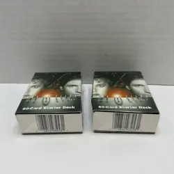 X-Files CCG 60 Card Starter Deck Factory Sealed Lot Of 2 1996 - Image 3