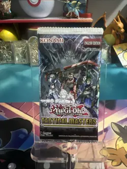 YuGiOh TACTICAL MASTERS BOOSTER PACK (7 Cards) TAMA FACTORY SEALED🔥 - Image 1