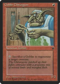 Goblin Chirurgeon - Fallen Empires - MTG (NM) - Image 1