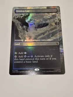 Hidden Lair (Borderless) Marvel Super Heroes Foil - Image 1