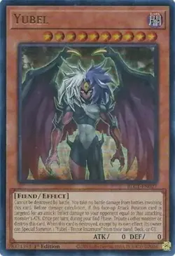 Yugioh! LP Yubel - BLC1-EN027 - Ultra Rare - 1st Edition Lightly Played, English - Image 1