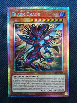 YUGIOH BLACK CHAOS STARLIGHT RARE CORI-EN001 Pre Order - Image 1