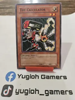 Yu-Gi-Oh The Calculator PTDN 1st Edition Common Light Played - Image 1