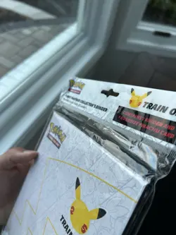 Pokemon First Partner Collector's Binder Jumbo Card Celebrations w/ Pikachu Seal - Image 3
