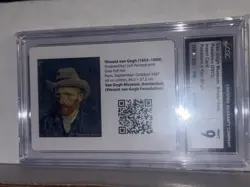 2023 Pokemon X Van Gogh Museum Of Amsterdam INSERT CARD CGC 9 MINT Collect Poke - Image 1