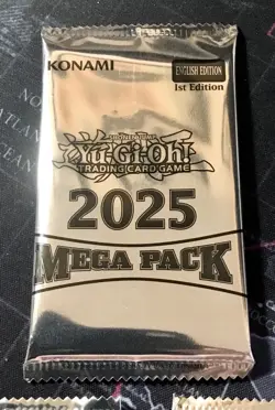 Yugioh TCG cards 2025 mega pack Lot 3 sealed English 1st edition New - Image 2