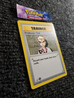 Pokemon Card - Professor Oak - Shadowless - 1st Edition - Base Set 88/102 NM - Image 3