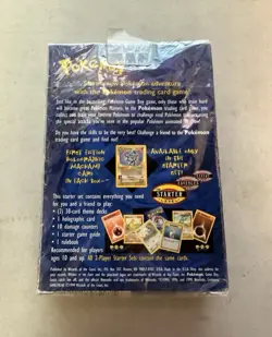 Wizards of the Coast Pokemon Cards Original Base Deck Starter Set Sealed 742818060479 - Image 3