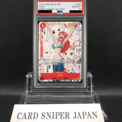 PSA 10 ONE PIECE CARD NAMI OP01-016 R PRB-01 MANGA ALT. ART COMIC PARALLEL - Image 1