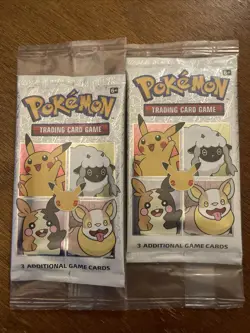 LOT OF 2 POKEMON TRADING CARD GAME PACKS CEREAL BOX BRAND NEW - Image 2