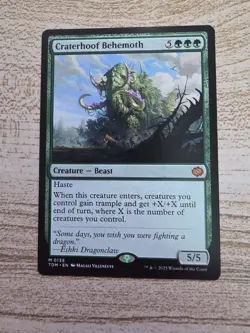 Craterhoof Behemoth Tarkir: Dragonstorm Regular - Image 1