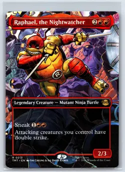 Raphael, the Nightwatcher (Borderless) #213 - TMT - - NM - R - Image 1