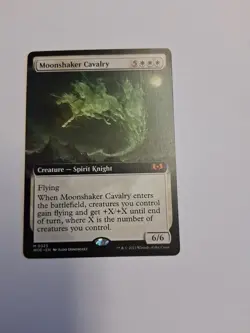 MTG Moonshaker Cavalry (Extended Art) Wilds of Eldraine - Image 1