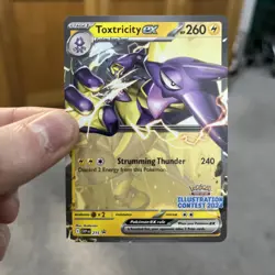 Toxtricity EX - SVP 215 Illustration Contest 2024 Promo MINT/NM - Pokemon Card - Image 1
