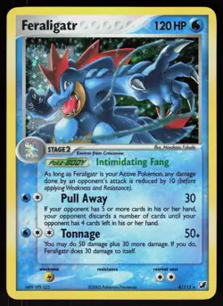 Pokemon Feraligatr 4/115 Unseen Forces Holo Rare Holo Near Mint - Image 1