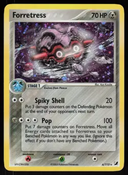 Pokemon Forretress 6/115 Unseen Forces Holo Rare Holo Near Mint - Image 1