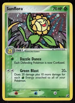 Pokemon Sunflora 16/115 Unseen Forces Holo Rare Holo Near Mint - Image 1