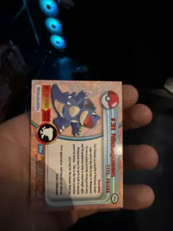2000 Topps Chrome Holo Foil Pokemon TV Animation Edition Nidoqueen #31 Blue - Image 2