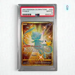 Pokemon PSA 10 Mew Full Art 025/025 Celebrations 2021 Inglese 🇬🇧 - Image 1