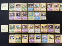 2nd Gen Vintage WOTC Pokemon 42 Card Lot: 20 1st Edition - READ DESCRIPTION - Image 2