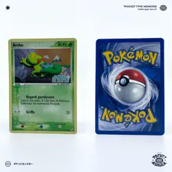 ARCKO 67/100 Gardiens de Cristal HOLO STAMPED Bloc EX VF FR Carte Pokemon - Image 1