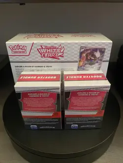 Pokemon White Flare Elite Trainer Box ETB and 2 Booster Bundle Factory Sealed - Image 3