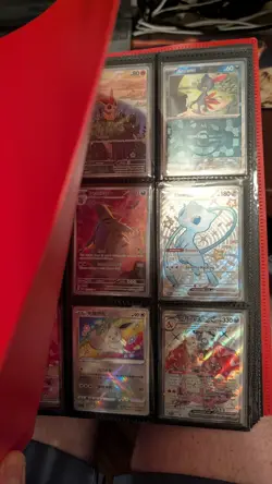 Massive Pokemon Binder Collection Lots Of Cards! Some Mid Era And Prismatic Ect. - Image 1