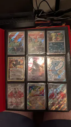 Massive Pokemon Binder Collection Lots Of Cards! Some Mid Era And Prismatic Ect. - Image 2