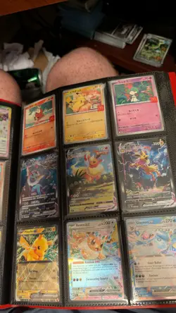Massive Pokemon Binder Collection Lots Of Cards! Some Mid Era And Prismatic Ect. - Image 4