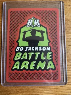 Bo Jackson Battle Arena Tecmo Bowl GRONK 8-bit Art #ALT11 ROB GRONKOWSKI SSP - Image 2