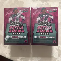 Lot Of 2 Bo Jackson Battle Arena Ken Griffey Jr. Blaster Box’s 2026 - Image 1