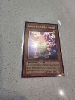 Yu-Gi-Oh! 1x Blackwing - Vayu The Emblem of Honor Ultimate 1st ANPR-EN005 NM/LP - Image 1