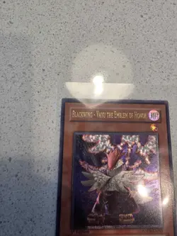 Yu-Gi-Oh! 1x Blackwing - Vayu The Emblem of Honor Ultimate 1st ANPR-EN005 NM/LP - Image 4